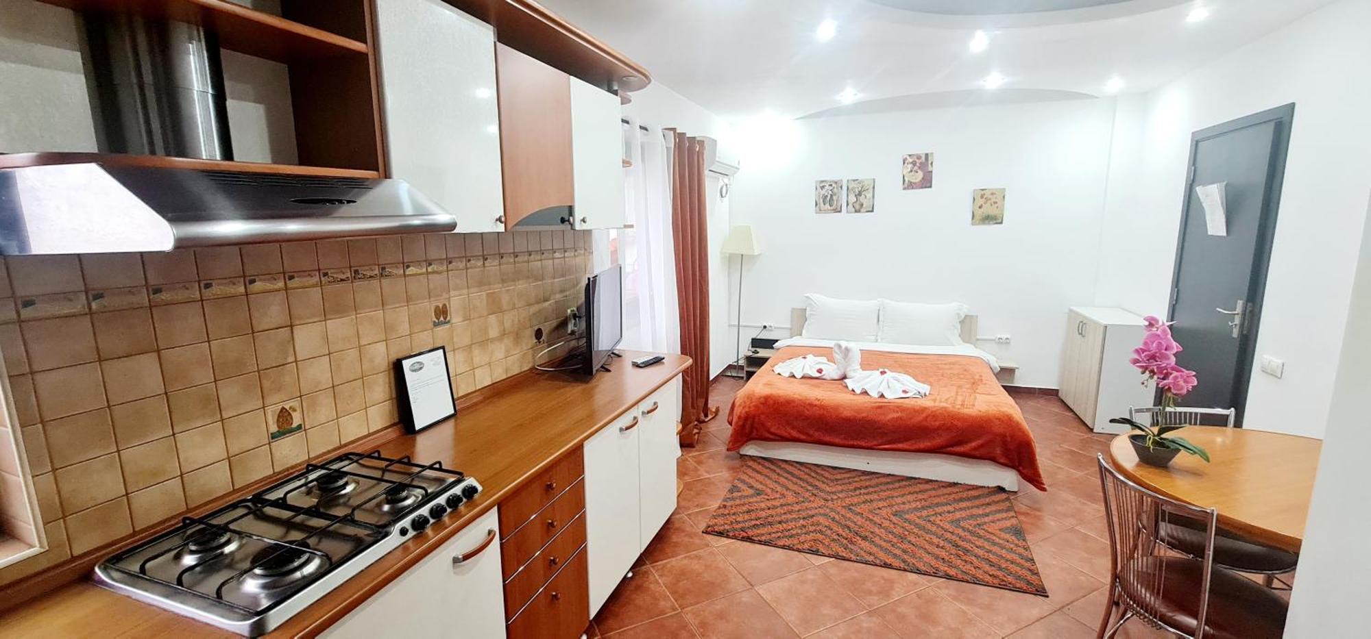 Pensiunea Red Rose Apartments تيميشورا المظهر الخارجي الصورة